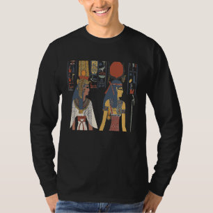 Camiseta Pharaoh Queens do Egito antigo segurando o valor d