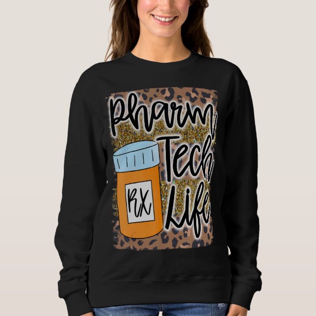 Camiseta Pharm Tech Pharmacy Technicic Life Rx Medicine Jo (Frente)