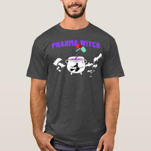 Camiseta Pharma Witch Funny Farmacêutica Farmácia Presente