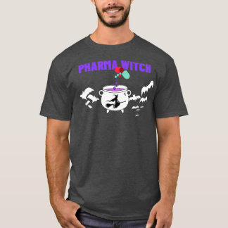 Camiseta Pharma Witch Funny Farmacêutica Farmácia Presente