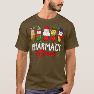Camiseta Pharmacy Crew Costume Pharmacy Technician Happy Ho