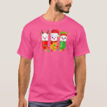 Camiseta Pharmacy Squad Santa Hat Farmacêutica Christma<br><div class="desc">Farmácia Esquadrão Santa Hat Farmacêutica Feliz Natal Pijama</div>