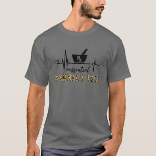 Camiseta Pharmacy Tech Essential - Pharmacy Tech Hearbeat