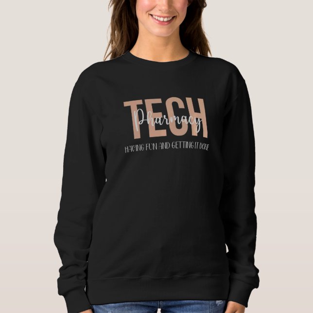 Camiseta Pharmacy Tech Week Technician Appreciation Having  (Frente)