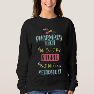 Camiseta Pharmarcy Tech S Medicamento Stupid Technician Pha