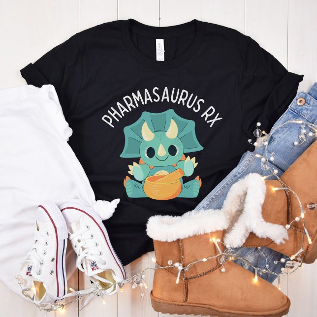 Camiseta Pharmasaurus RX, Pharmacist, Pharmacy Technician (Criador carregado)
