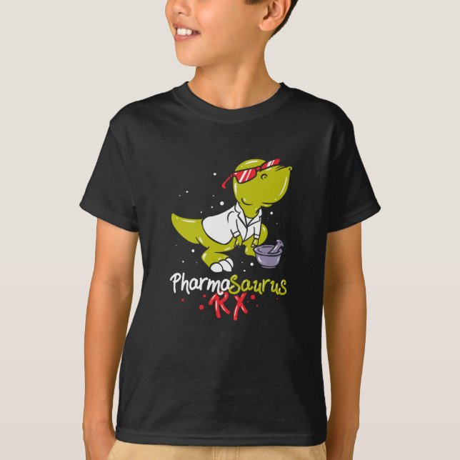 Camiseta Pharmasaurus RX - Presente (Frente)