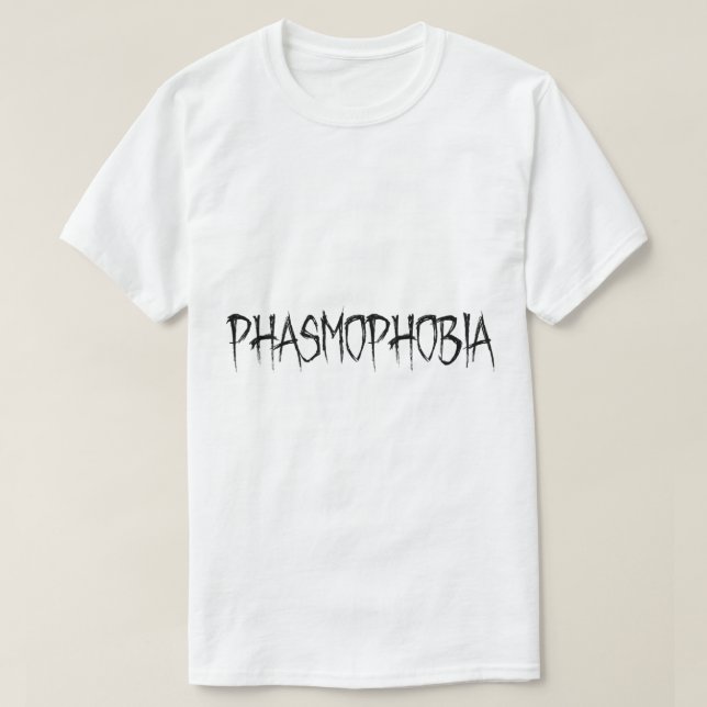 Camiseta Phasmofobia (Frente do Design)
