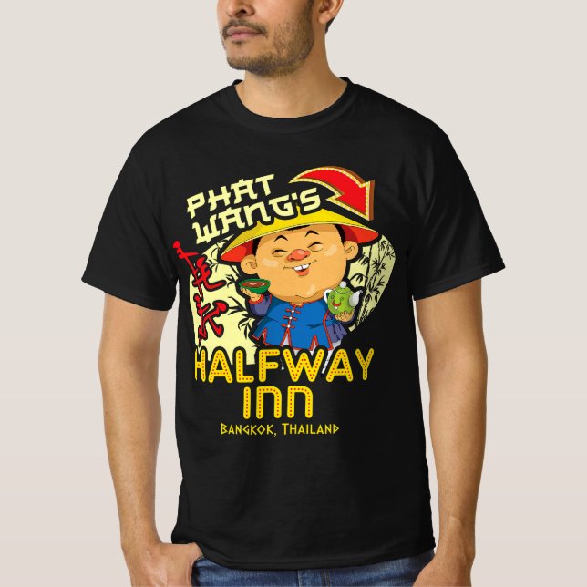 Camiseta Phat Wang Halfway no Unisex (Frente)