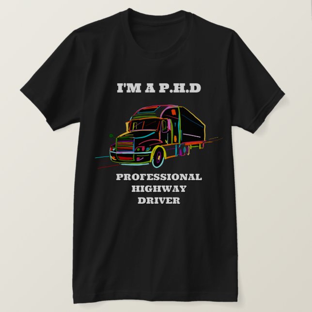 CAMISETA PHD DE CAMINHAMENTO (Frente do Design)