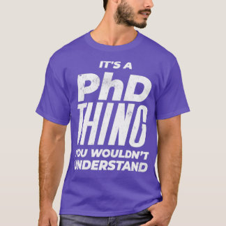 Camiseta Phd - Design