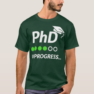 Camiseta PHD em Andamento 50