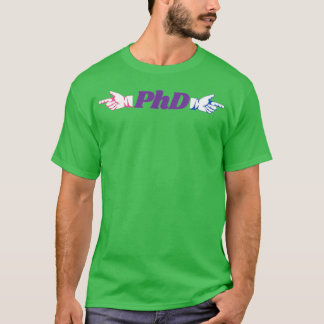 Camiseta phd fingerguns
