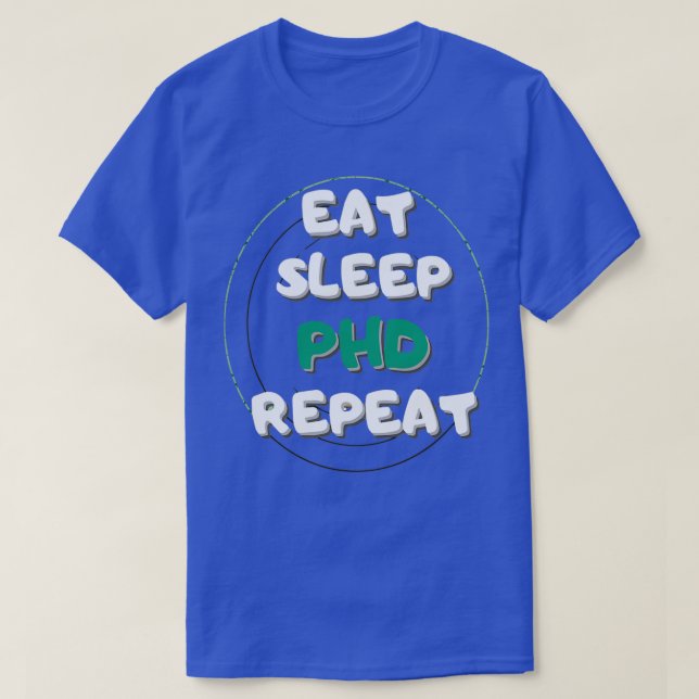 CAMISETA PHD REPEA0 DE SONO EAP (Frente do Design)