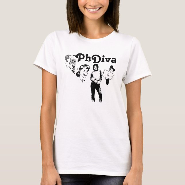 Camiseta PhDiva (Frente)