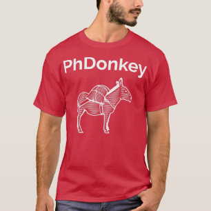 Camiseta PhDonkey para Formandos PhD