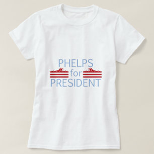 Camiseta Phelps para o presidente
