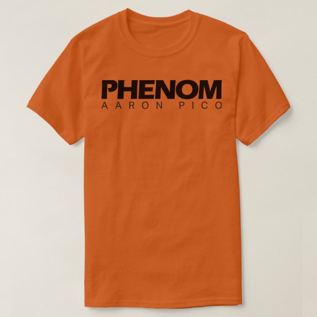 Camiseta Phenom Aaron Pico (Frente do Design)