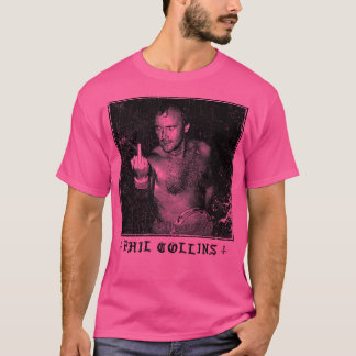 Camiseta Phil Collins, Design de Arte De Ventilador Punksét