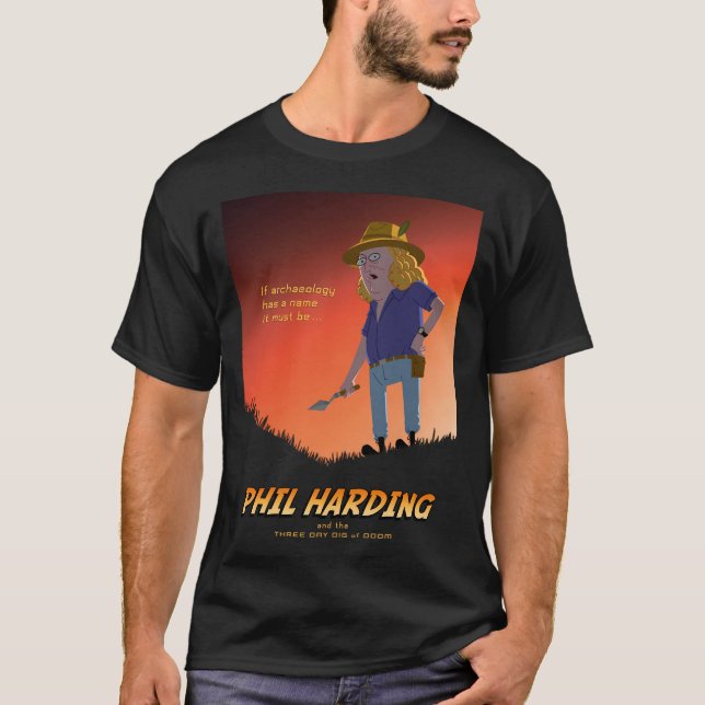 Camiseta Phil Harding - Time Team (Frente)