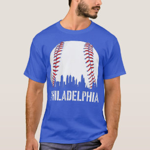 Camiseta Philadelphia Baseball Philly Centro Skyline Shir