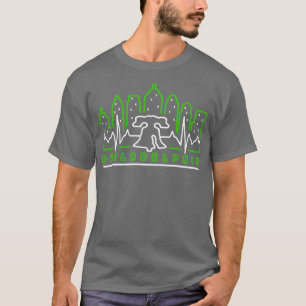 Camiseta Philadelphia EKG Heartbeat Philly Fan Favorite