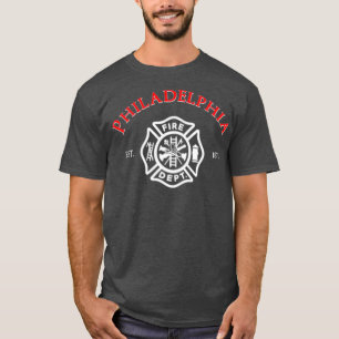 Camiseta Philadelphia Fire Rescue Department Pensilvânia