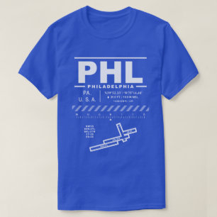 Camiseta Philadelphia International Airport PHL