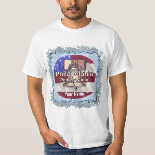 Camiseta Philadelphia Liberty Bell (Frente)