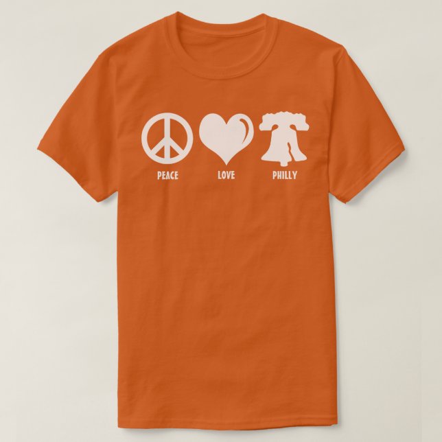 Camiseta Philadelphia Liberty Bell Lover (Frente do Design)