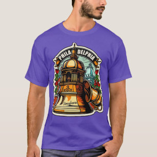 Camiseta Philadelphia Pennsylvania Liberty Bell