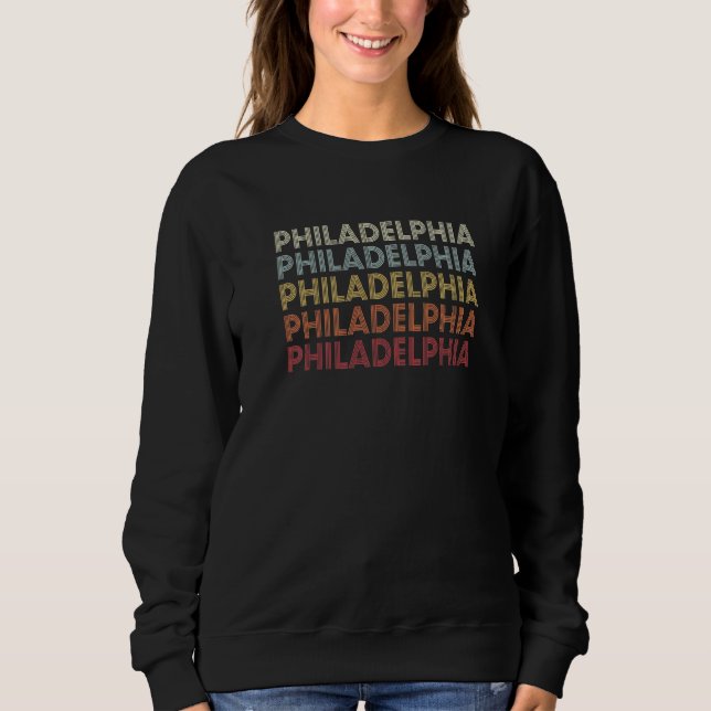 Camiseta Philadelphia Pennsylvania Philadelphia PA Retro Vi (Frente)