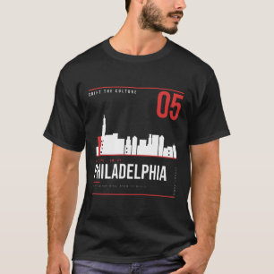 Camiseta Philadelphia Skyline ShiftTape Vol 05
