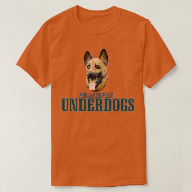Camiseta Philadelphia Underdog (Frente do Design)