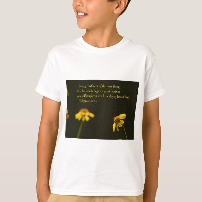 Camiseta Philippians 1:6 (Frente)