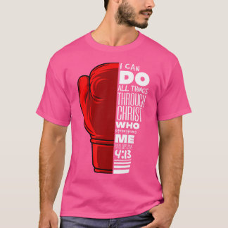 Camiseta Philippians 413 Religiosos Boxing Funny Christian 