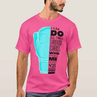 Camiseta Philippians 413 Religiosos Boxing Funny Christian