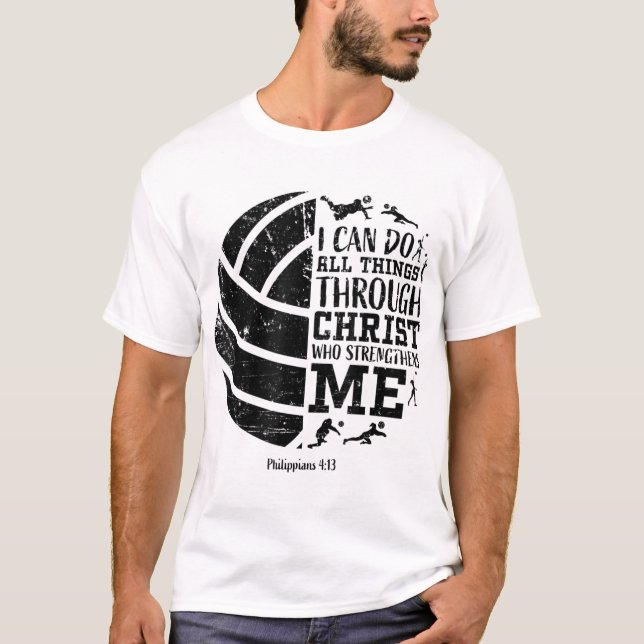 Camiseta Philippians 413 Voleibol Oferece adolescentes adol (Frente)