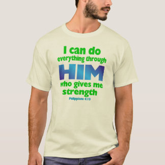 CAMISETA PHILIPPIANS 4 13