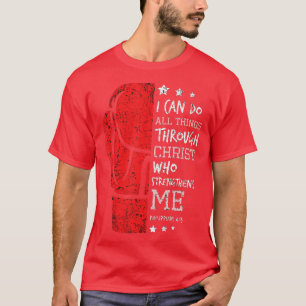 Camiseta Philippians 4 13 Eu Posso Fazer Todas As Coisas Ca