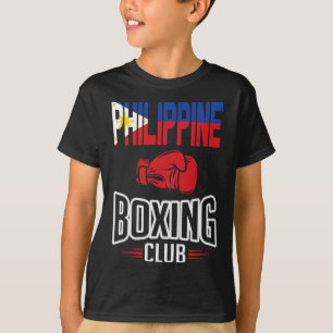 Camiseta Philippine Flag Boxing Club Filipino Pinoy