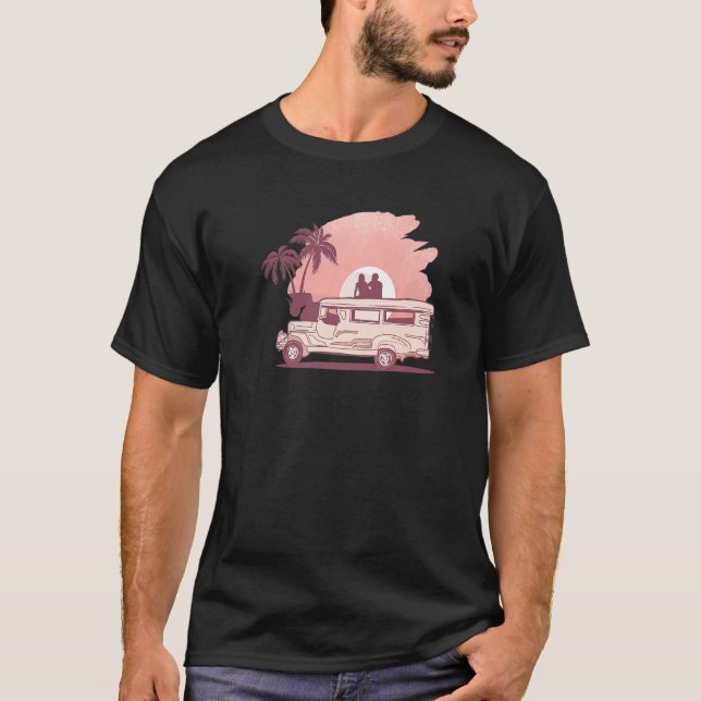 Camiseta Philippines Filipino Bus Transportation Car Mabuha (Frente)
