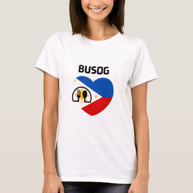 Camiseta Philippines | Filipino | Busog  (Frente)