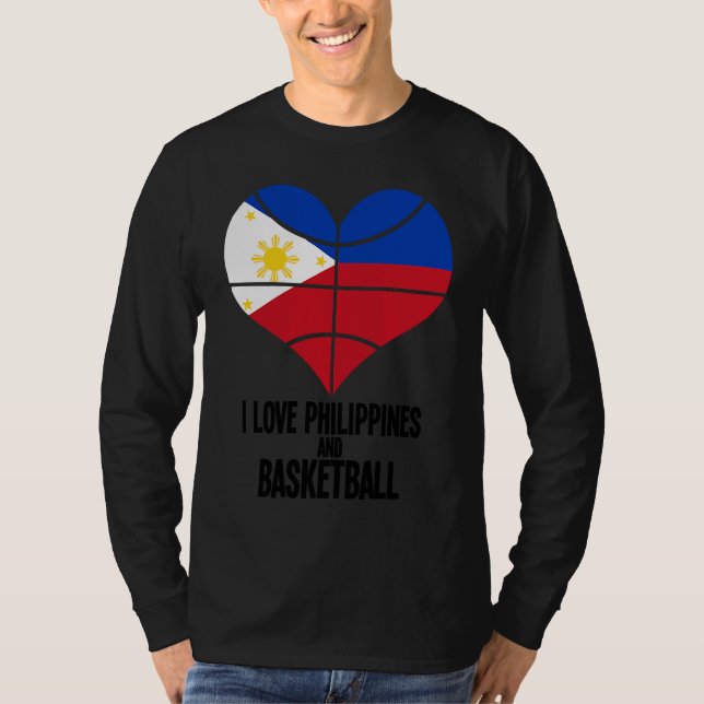 Camiseta Philippines Filipino Sport Basketball Basket Ball  (Frente)