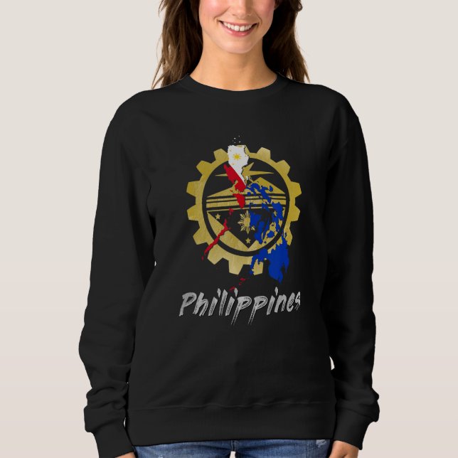 Camiseta Philippines Pinay Filipino Pride Country Flag Isla (Frente)