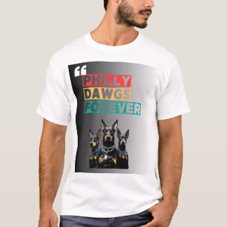 Camiseta PHILLY DAWGS FOREVER – Estilo de Rua
