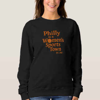 Camiseta Philly é uma cidade esportiva feminina Funny Basba