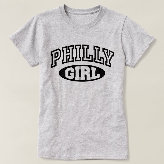 Camiseta Philly Girl (Frente do Design)