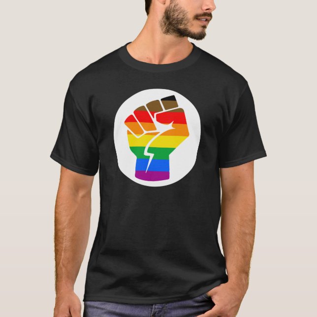 Camiseta Philly Pride Fist (Frente)
