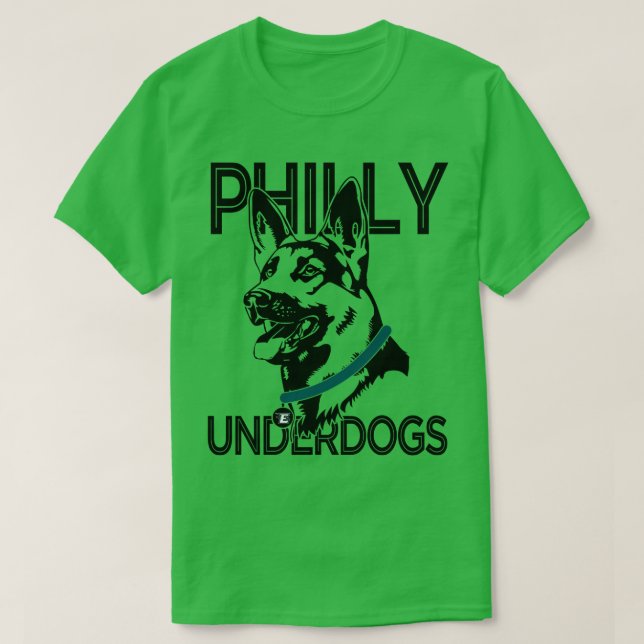 Camiseta Philly Underdog - Sheppard Alemão (Frente do Design)